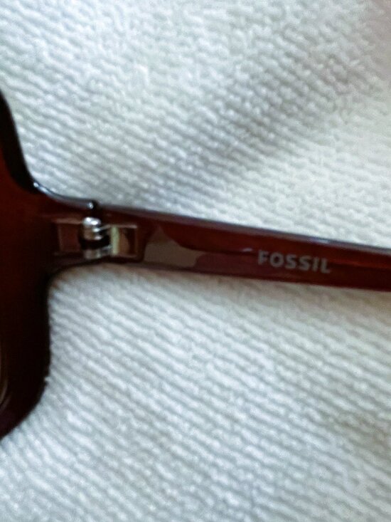 VTG FOSSIL Sunglasses, Pristine Oversized Large Audrey Hepburn Style main image 8